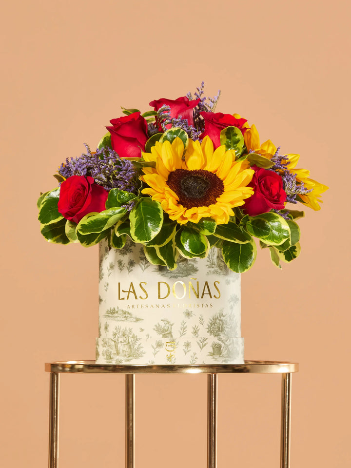 Box Rosas y Girasoles