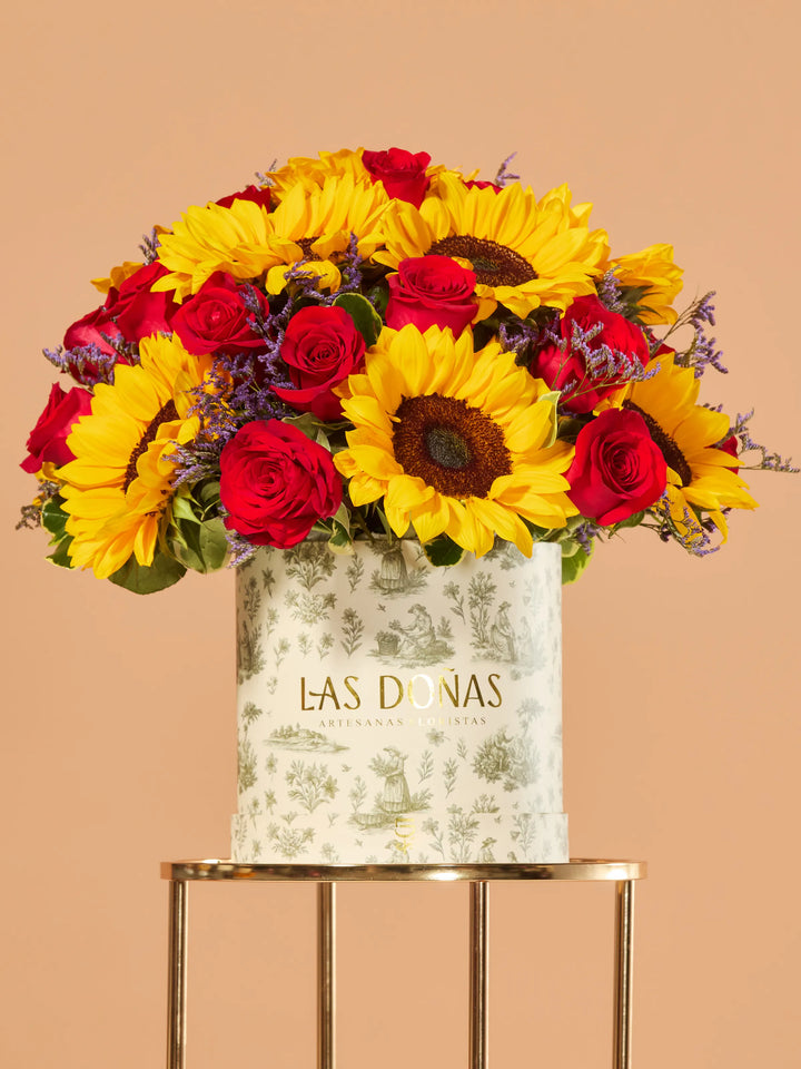 Box Rosas y Girasoles