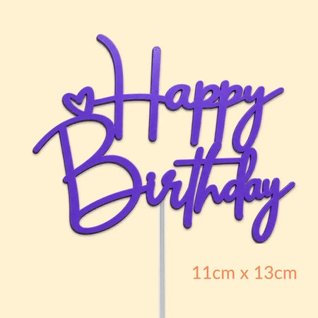 Topper Feliz Cumpleaños #3