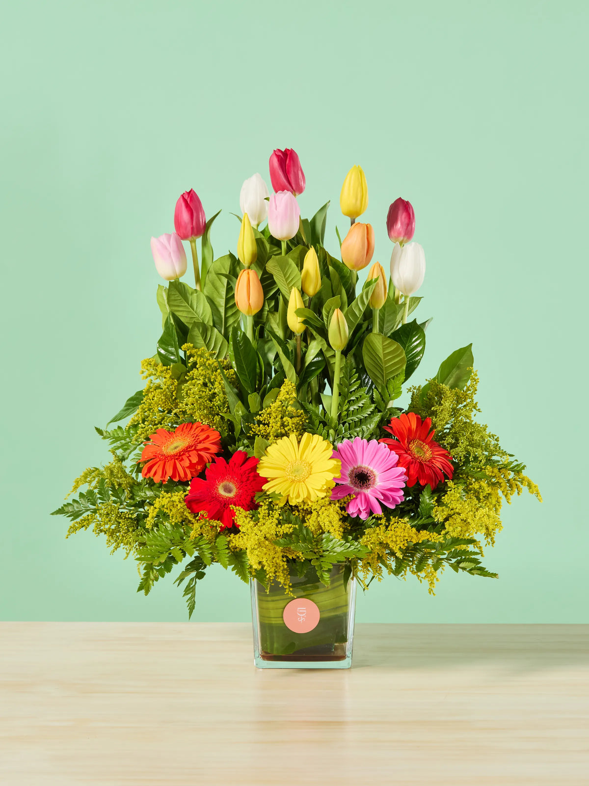 Tulipanes y Gerberas · Deluxe