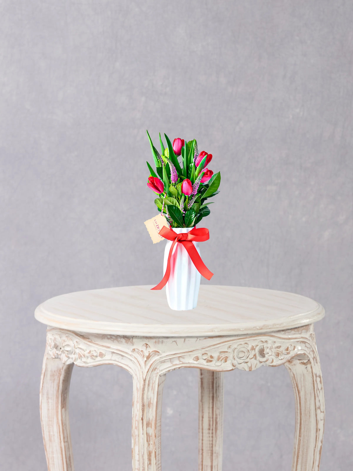 Florero 5 Tulipanes