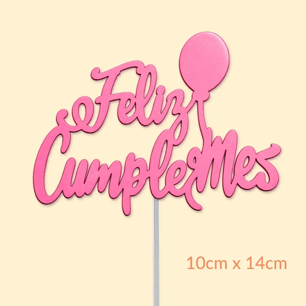 Topper Feliz Cumpleaños #4