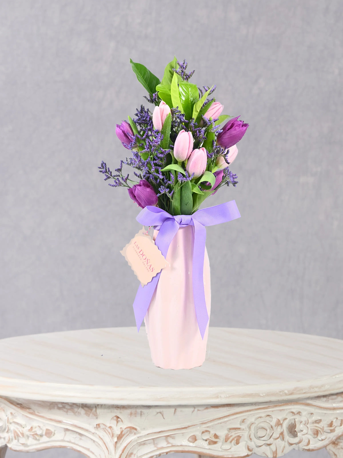 Florero De Tulipanes